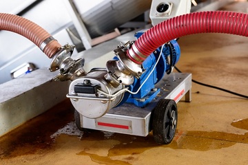 Réparer une fuite sur pompe de relevage Réparer une fuite sur pompe de relevage